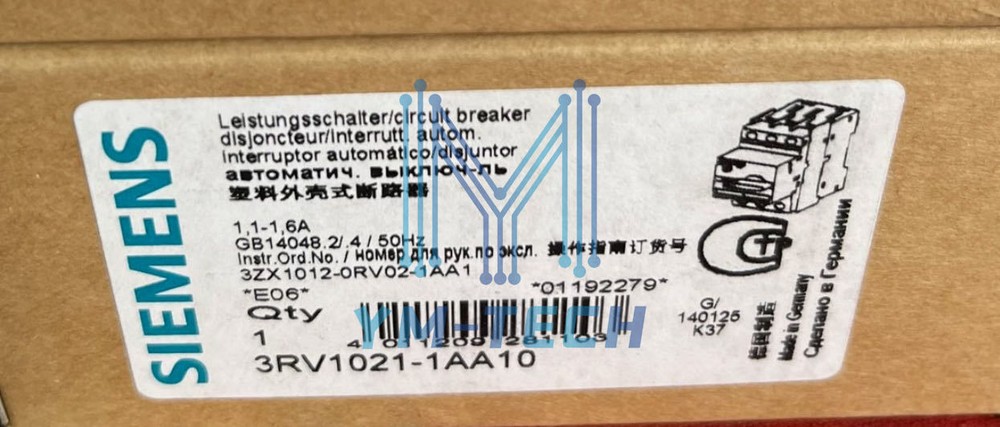 SIEMENS 3RV1021-1AA10 / 3RV10211AA10 (NEW IN BOX)