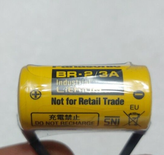 GE Fanuc IC693ACC301A Replacement Battery / Panasonic BR-2/3A
