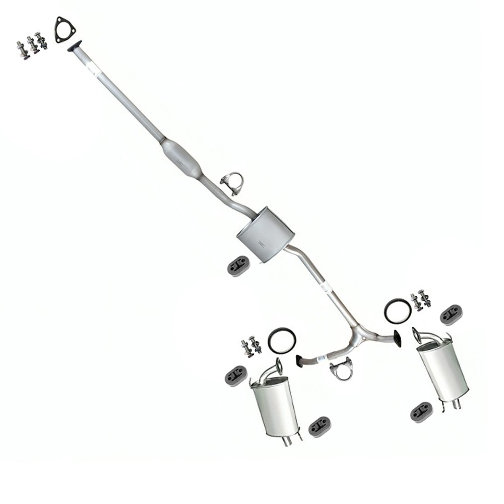 Resonator Pipe Mufflers Exhaust System Kit fits: Acura 2001-2003 3.2CL Base
