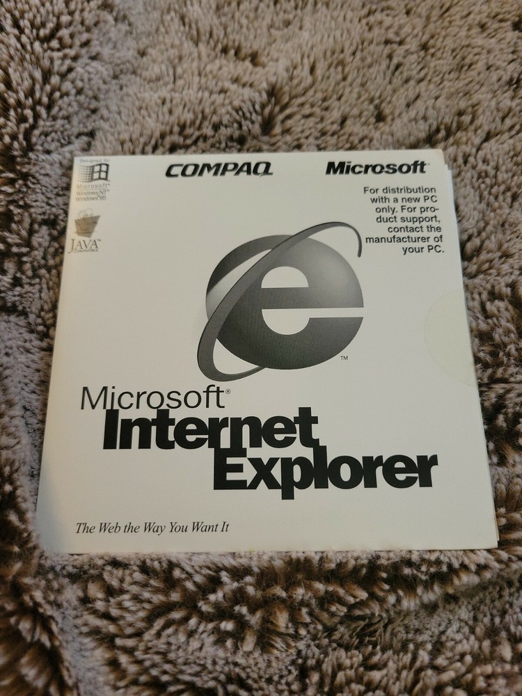 Microsoft Internet Explorer 4.0 CD NEW