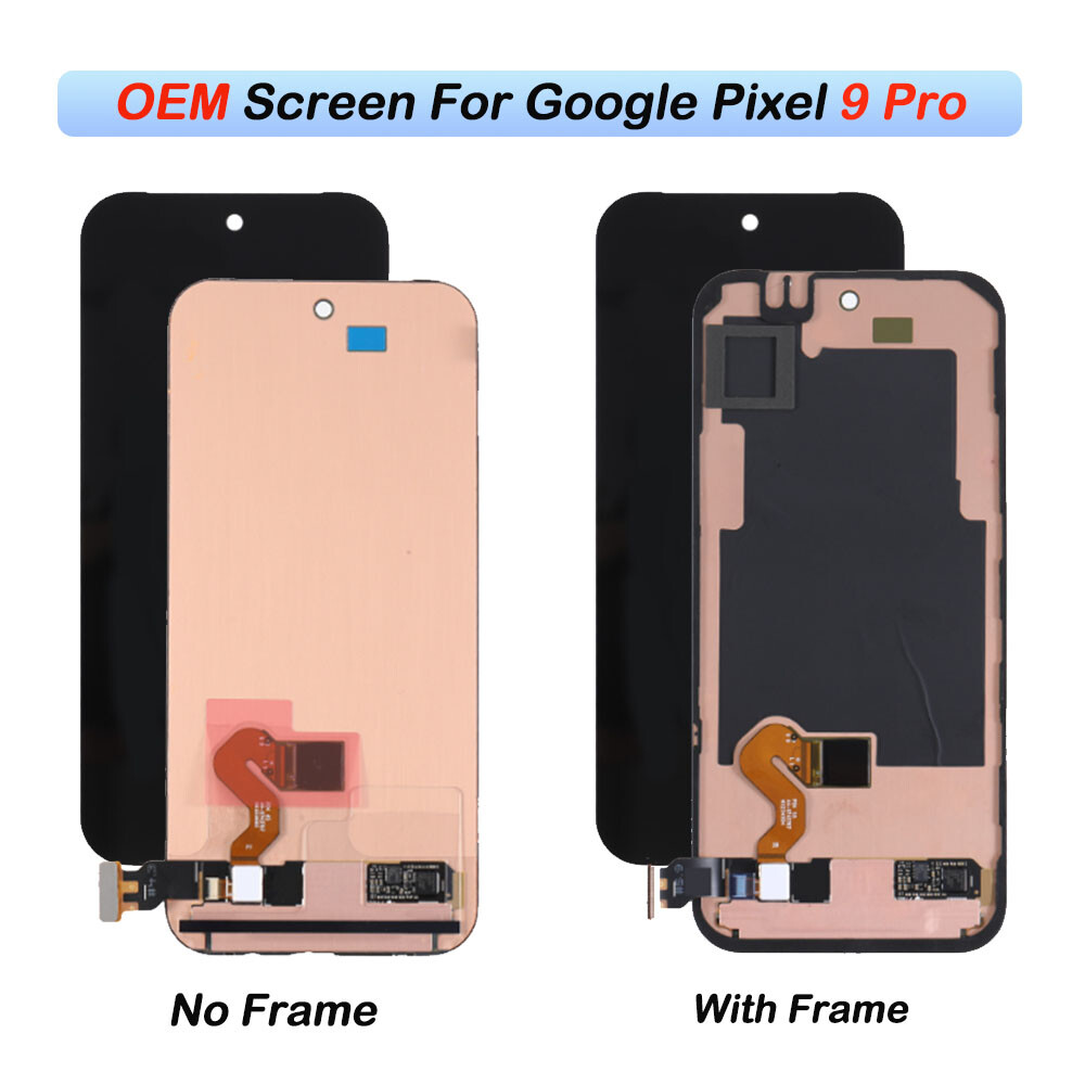 OEM For Google Pixel 9 Pro OLED Display LCD Screen Assembly Replacement ± Frame