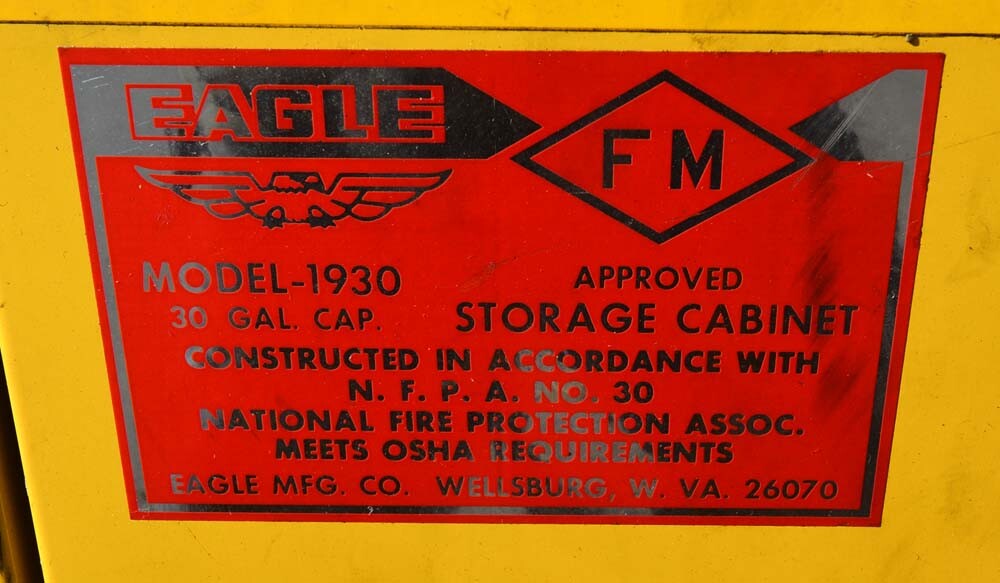 Eagle Flammable Storage Cabinet (Inv.43392)