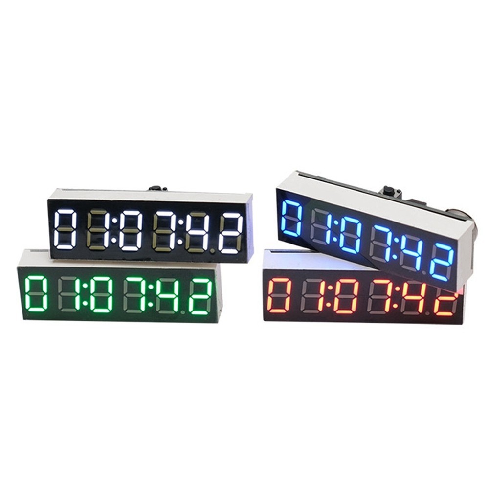 0.36 Inch 6-Bit Clock LED Digital Electronic Clock W Second Display Module 2470
