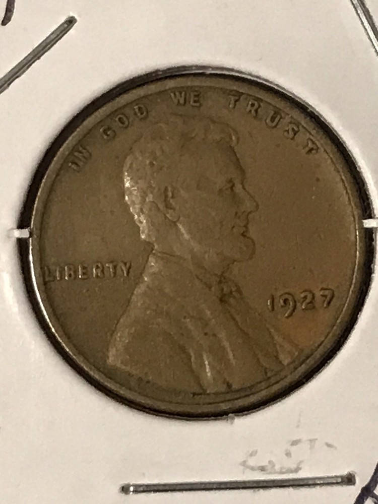 1927 Lincoln Cent VF