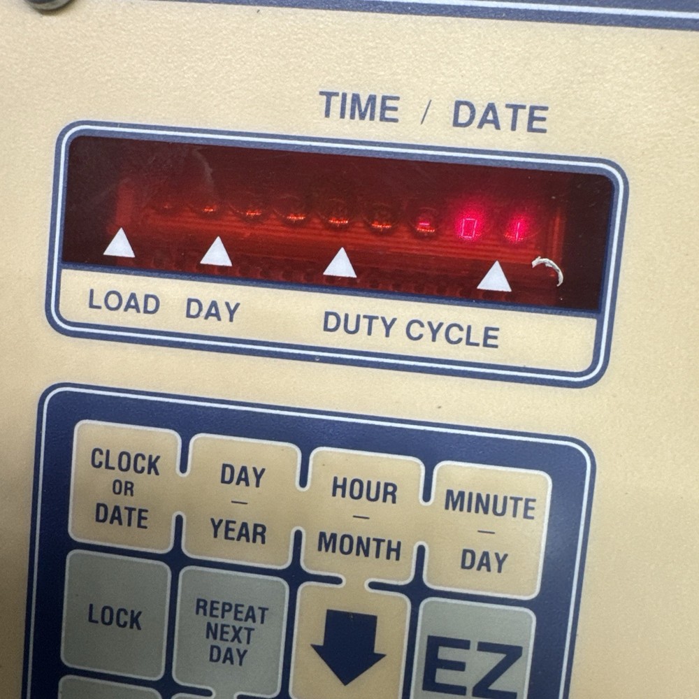 Vintage Rare Retro EZ Controls Time Timer Clock Controller 110/120v