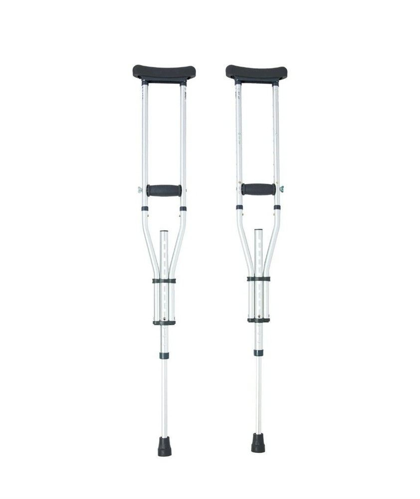 Equate Universal Crutches - Aluminum