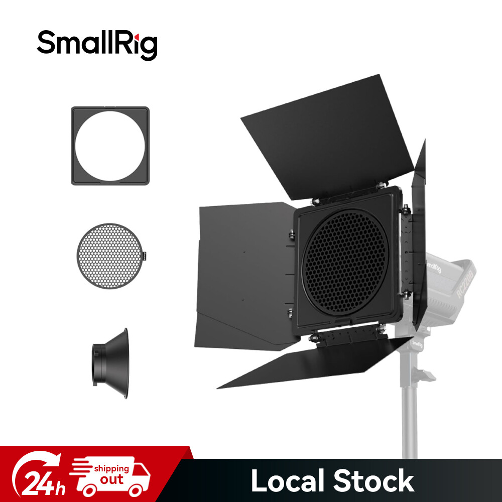 SmallRig 8-Leaf Lighting Barn Doors with Bowens Mount for SmallRig COB Light