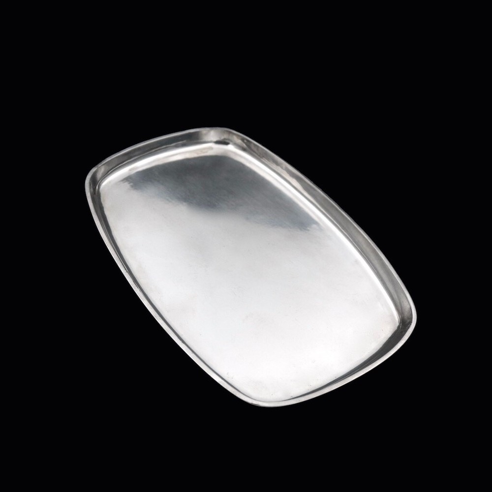 C.C. Hermann - Copenhagen. Sterling Silver Tray #D54.