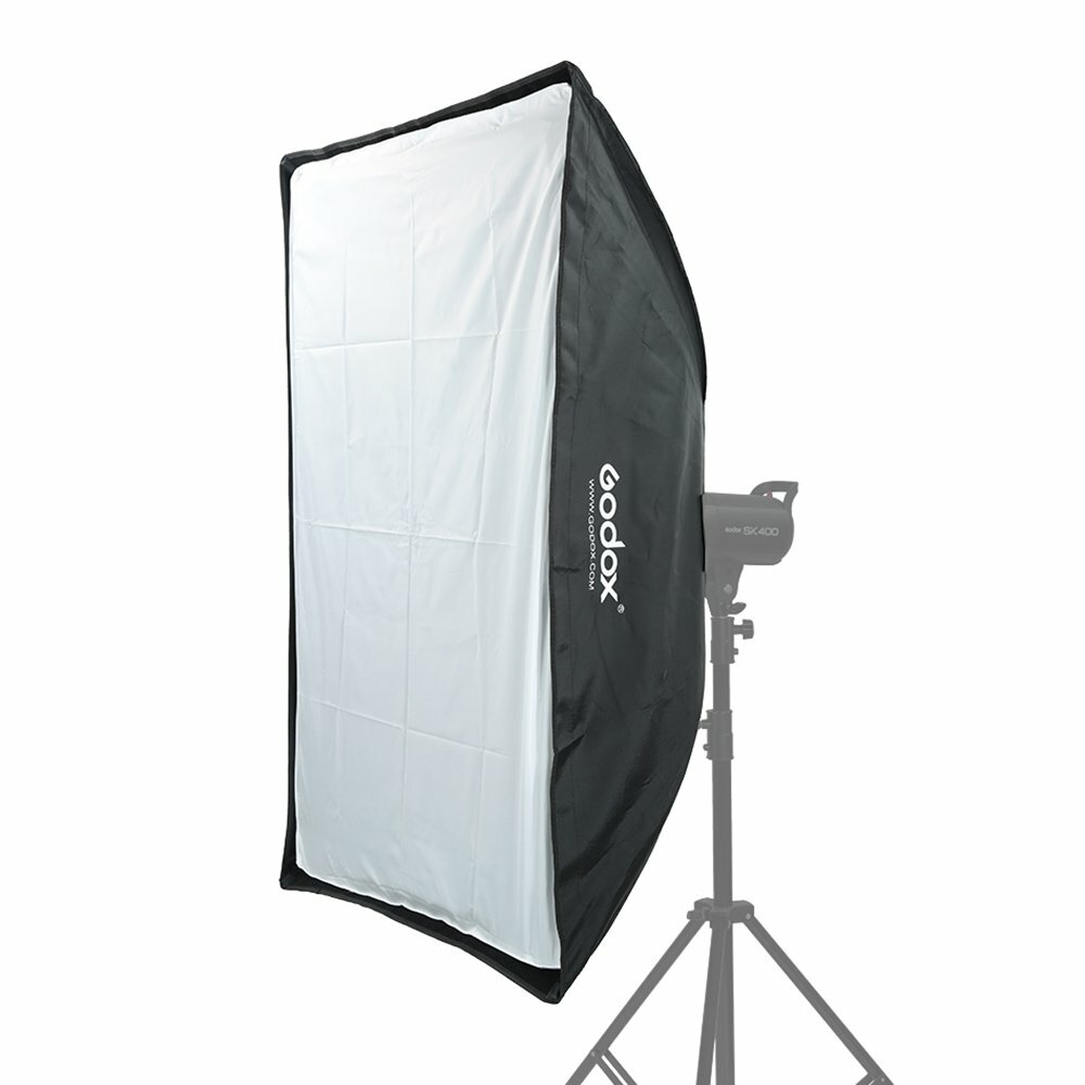 Godox 60x90cm Bowens Mount Grid Softbox for Studio Strobe Head Monolight Flash