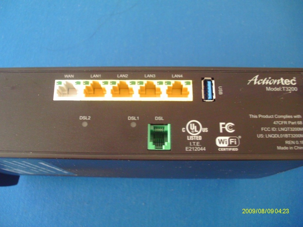 WINDSTREAM ACTIONTEC WI-FI GATEWAY MODEM ROUTER T3200