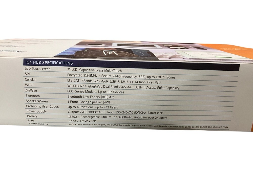 Qolsys IQ4Hub Power G Panel