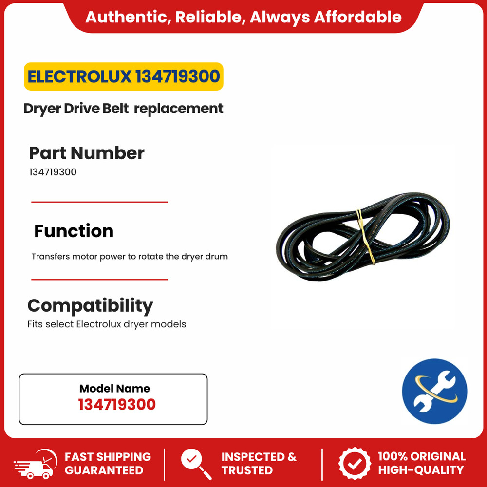 Electrolux 134719300 Dryer Drive Belt  replacement