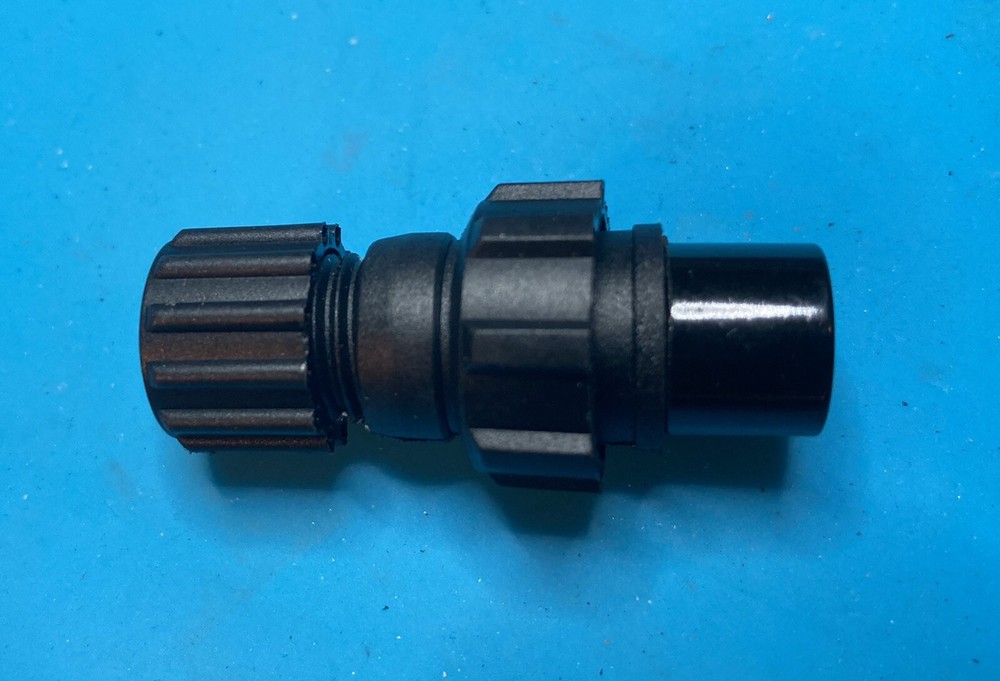 6 pin CB Radio Mic plug - Black