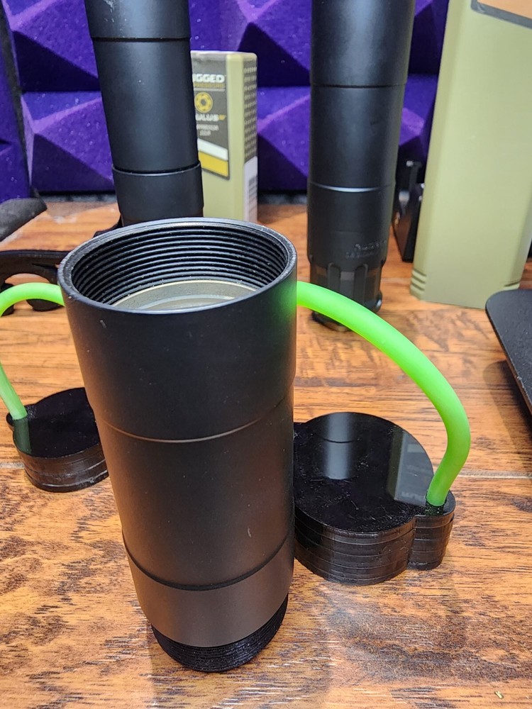 Rugged Oculus Mustang 22 Supressor Tube, Thread Baffle Protector Fits In Case