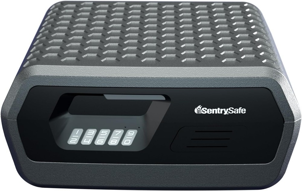 Waterproof Fire Safe with Digital Lock - Compact 0.36 Cu Ft Storage Solution