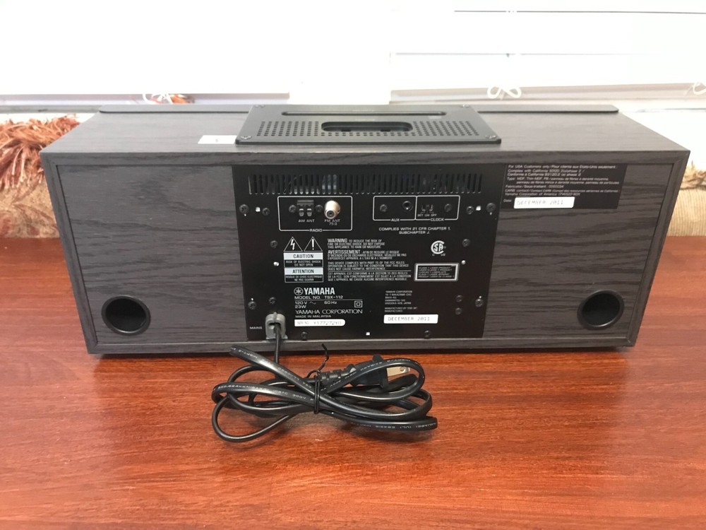 Yamaha TSX-112 Desktop Stereo System