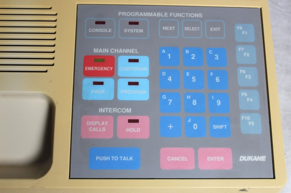 Dukane ACC4C Administrative Control Console - No Handset Included