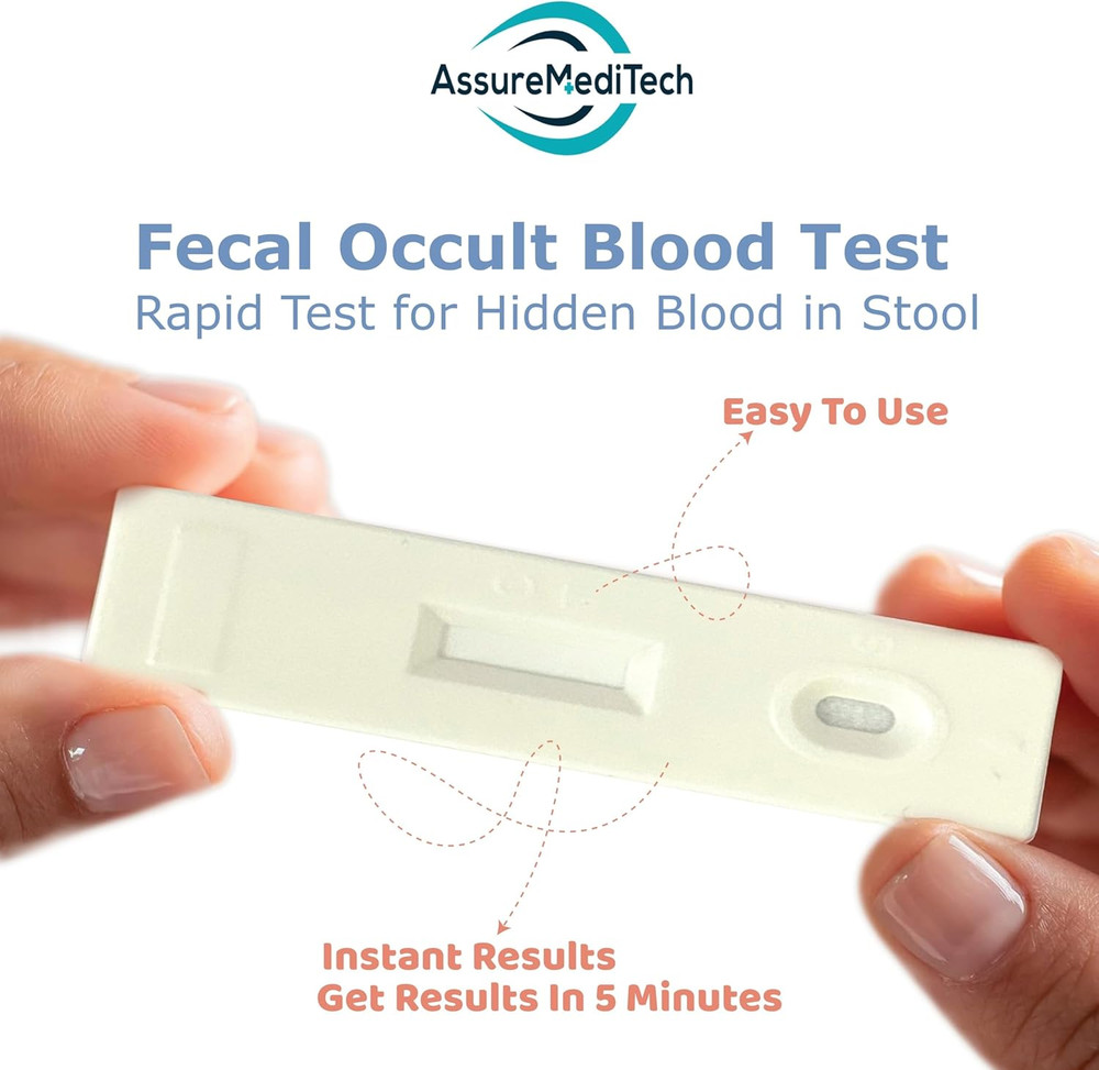Fecal Occult Blood in Stool Test (2 Tests)