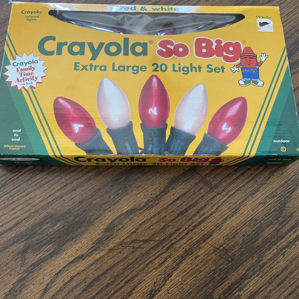 Crayola So Big Extra Large 20 Light Set