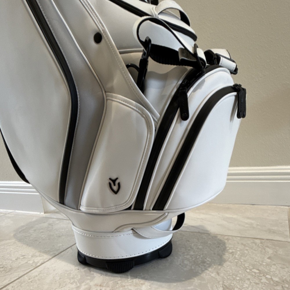 Vessel White/Black Prime Staff Golf Bag