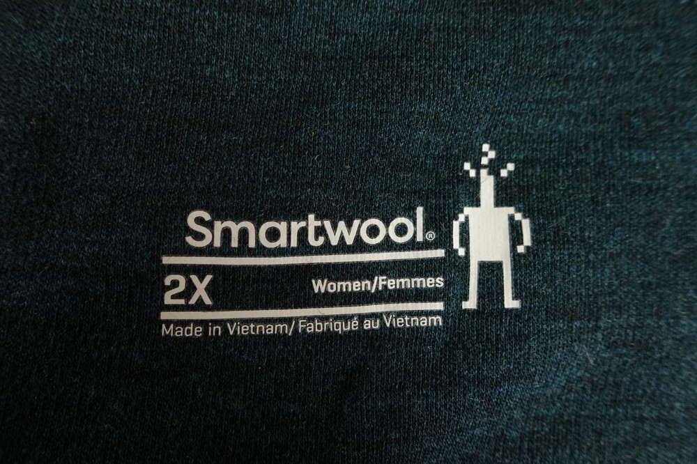 Smartwool Womens 2X Twilight Heather Blue Classic Base Layer Thermal Bottom NWT