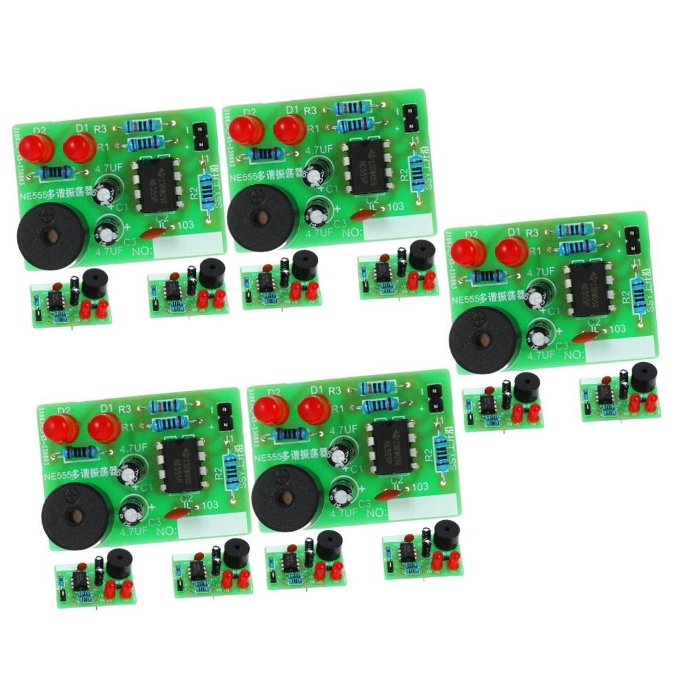 15sets Soldering Practice Kit Flash Circuit Soldering Training Board for Elec...