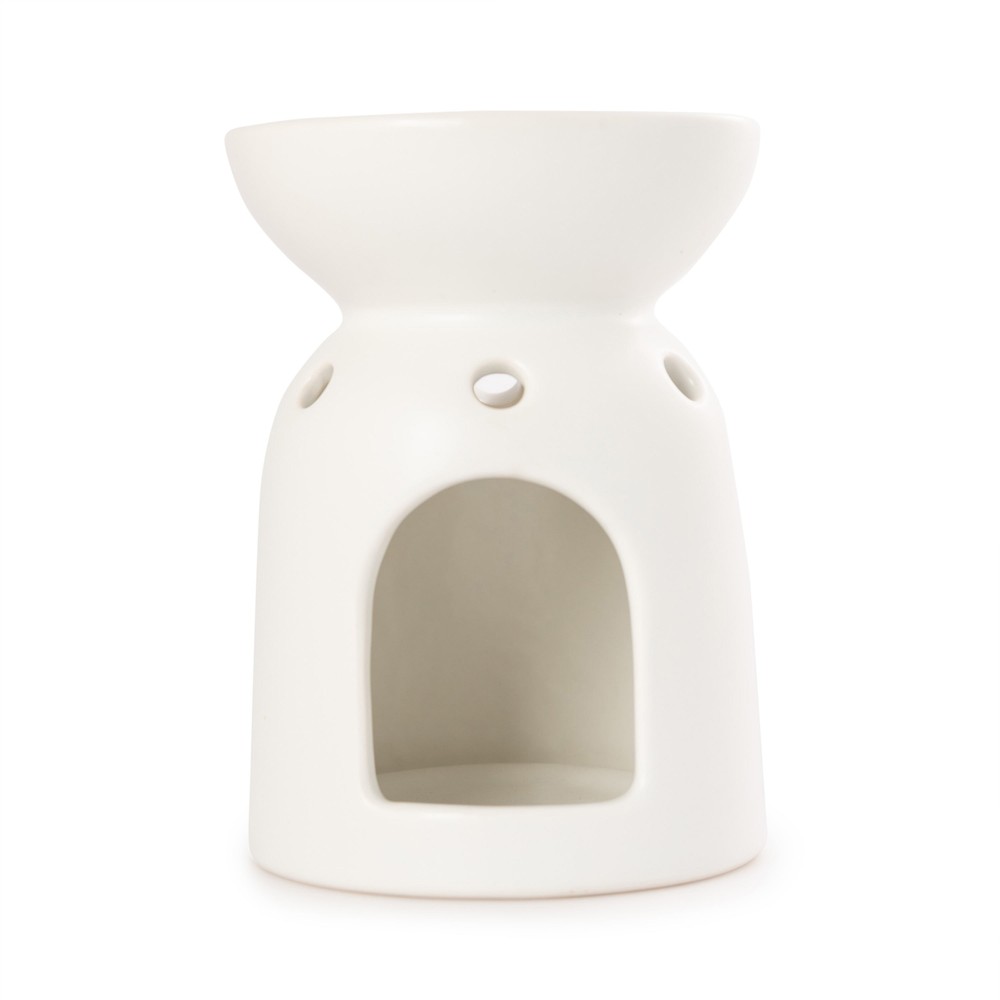 Mainstays Tealight Ceramic Warmer, White, 1 Pc