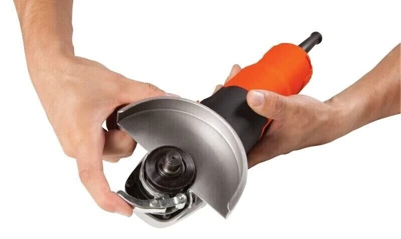 BLACK+DECKER G720 Small Angle Grinder Machine (Corded) for Grinding, Polishing