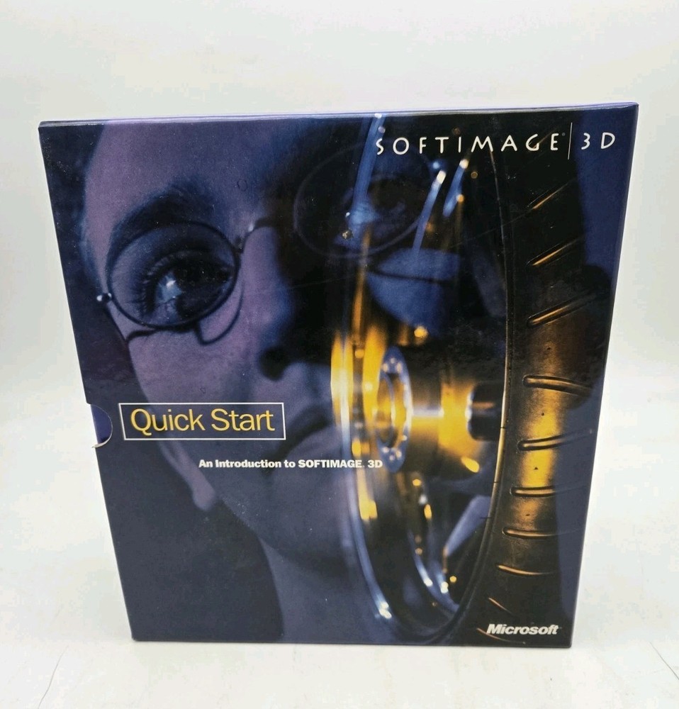 Vintage Softimage 3d Quickstart .. Manual Windows Nt