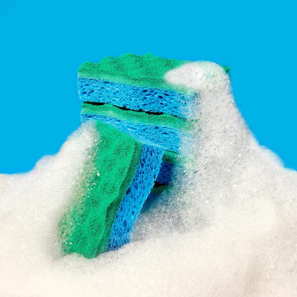 Scrunge Multi-Use Sponges 8 Count No Scratch Durable Design
