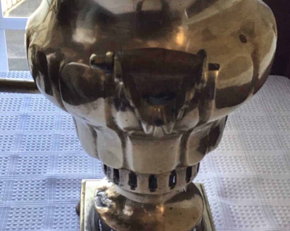 Antique Samovar Lamp, Working, Marked