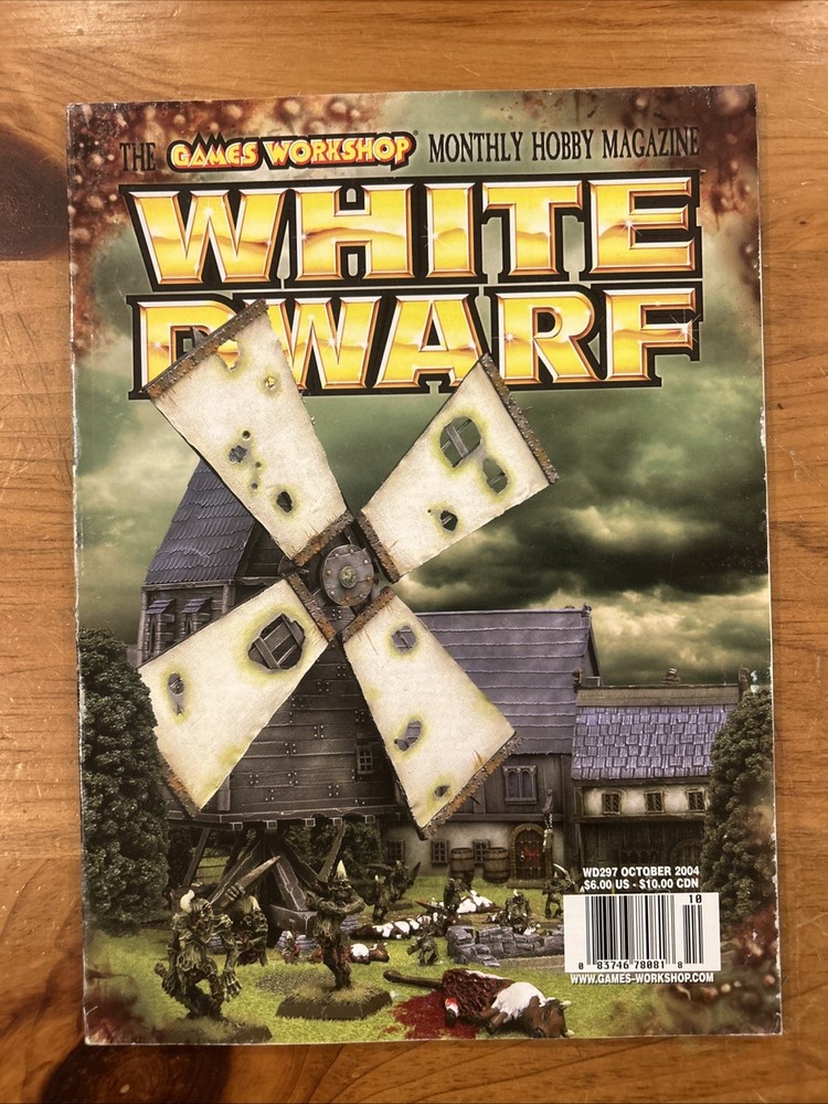 Games Workshop Warhammer White Dwarf Magazine #297 Oct 2004
