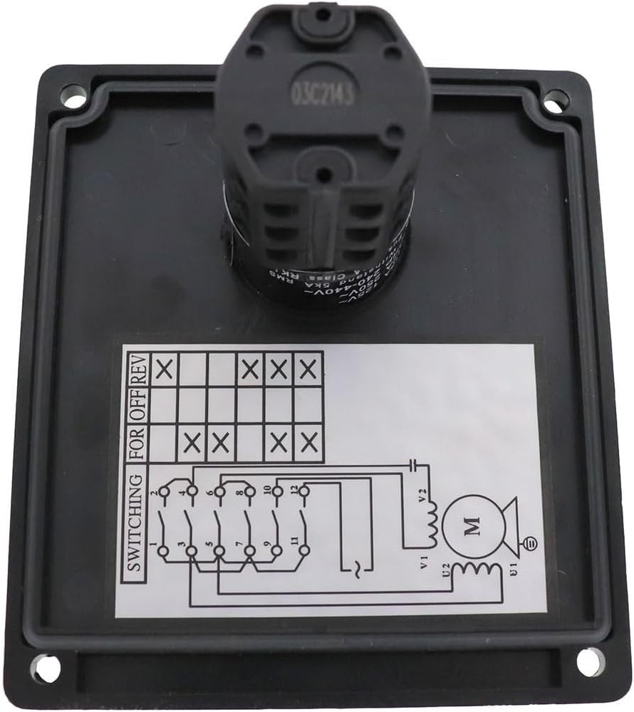 Drain Cleaning Machine Switch Assembly with Switch Box – Replacement Part
