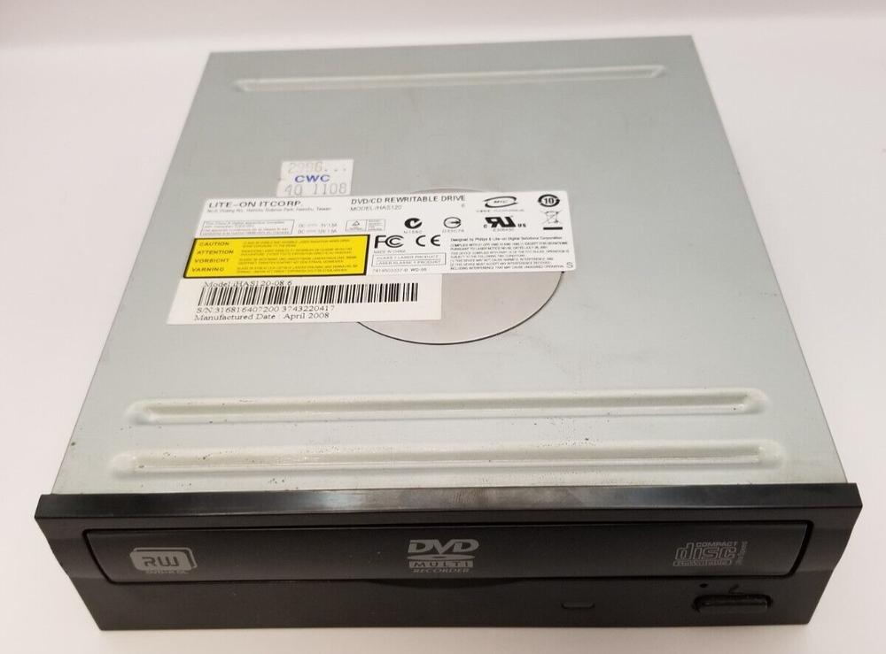 Liteon IHAS120-08 HAS120-08 Optical Disc Drive