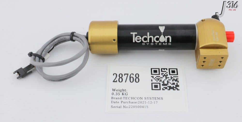 28768 TECHCON SYSTEMS DMP ROTARY AUGER VALVE TS5000DMP