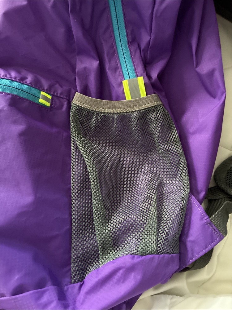 Gonex Lightweight Packable Travel Backpack Purple Flexible