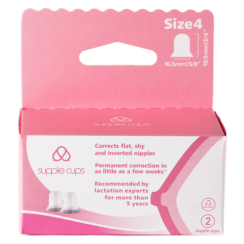 Supple Cups for flat, shy and inverted nipples