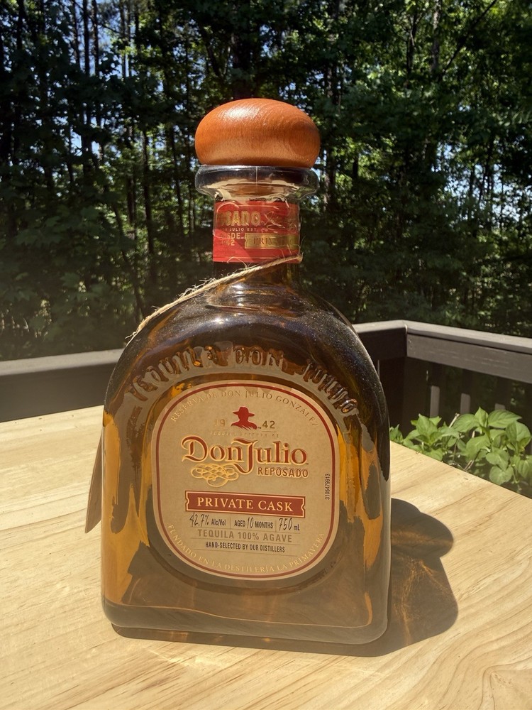 Don Julio Reposado Private Cask Empty Bottle