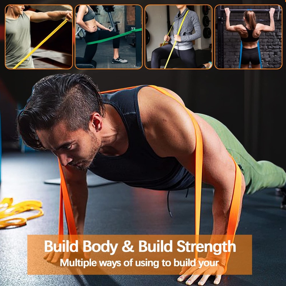 Resistance Bands Set for Working Out - Exercise W, #06 3