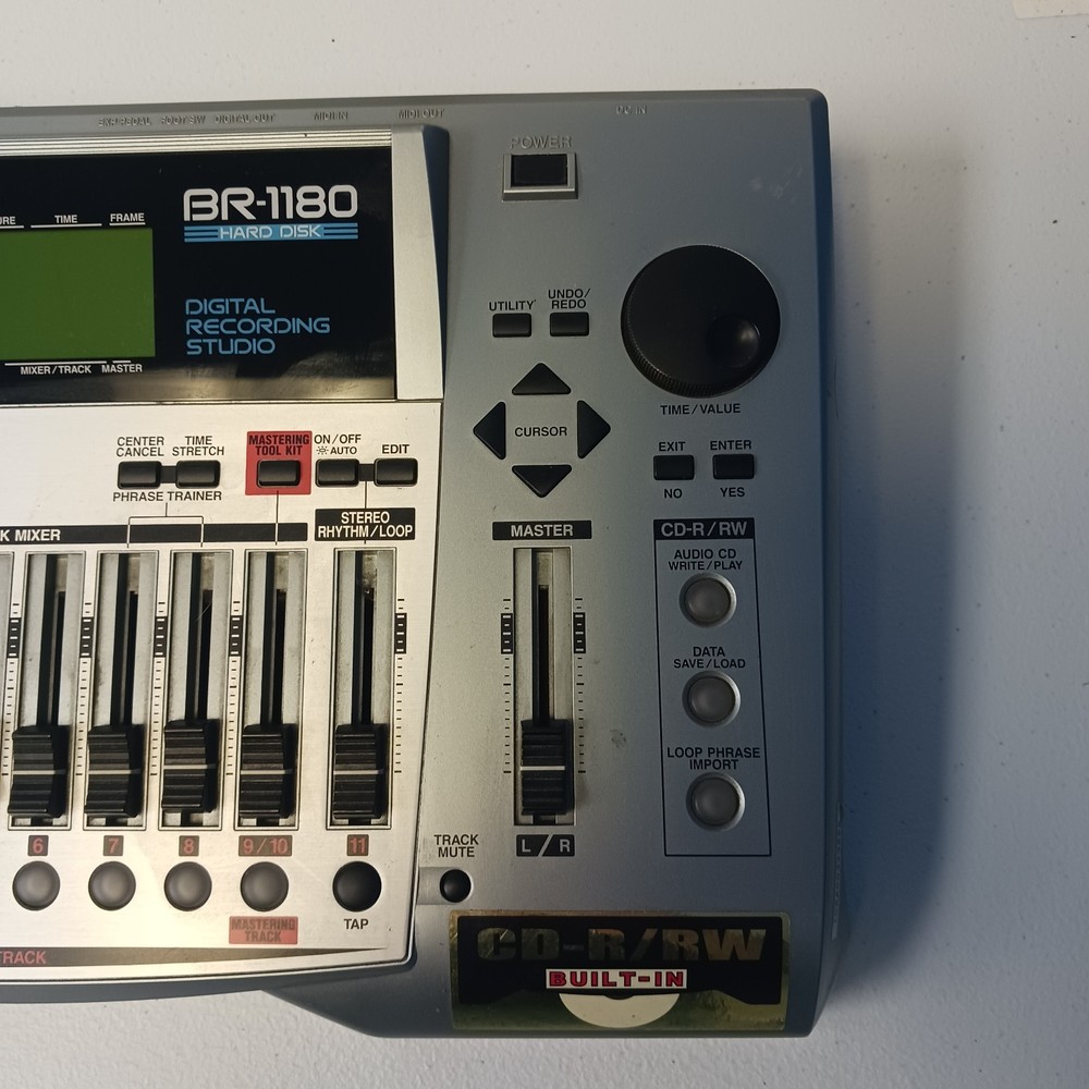 BOSS BR-1180 MTR Multi-Track Recorder No adapter Untested