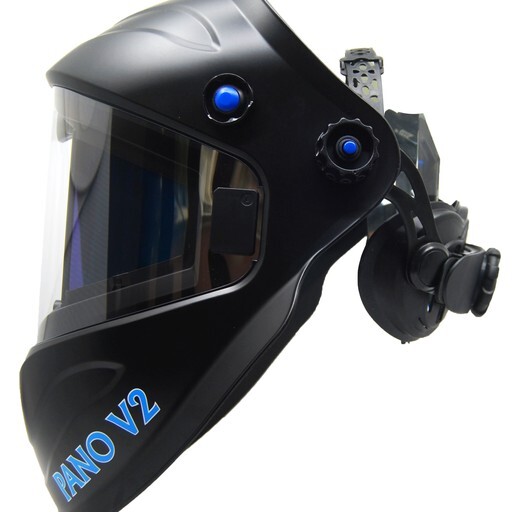 Welding Hood Blue Demon TrueView PANO V2
