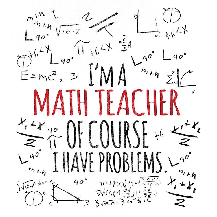 CafePress Math Teacher Problems Mousepad (1931750392)