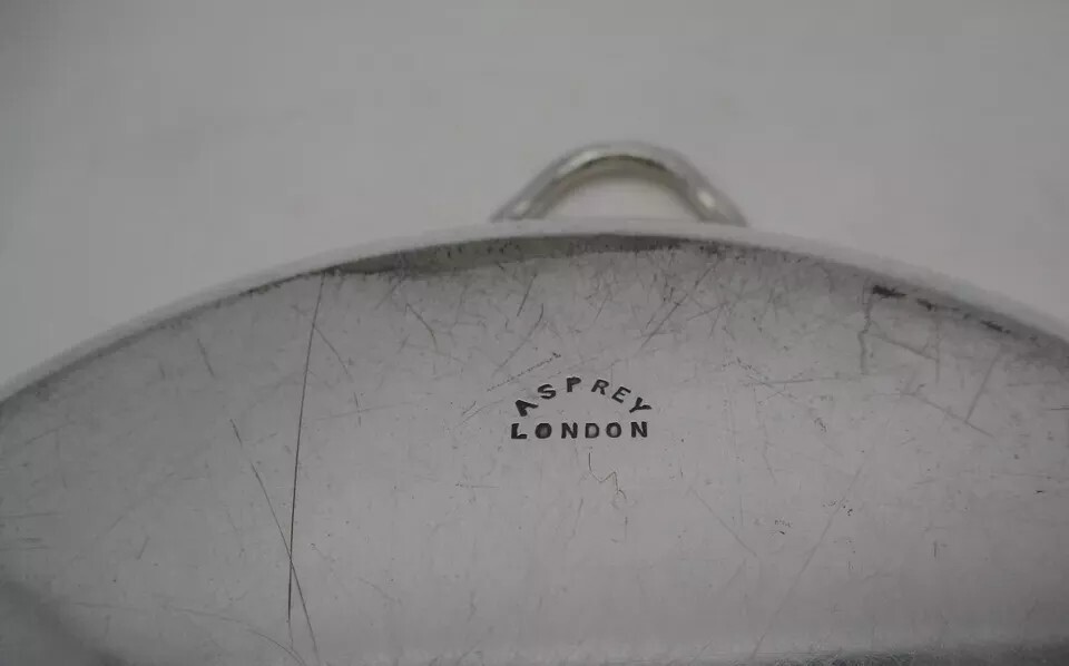 Small Aspreys Silver Plated Warming Dish 1900-1920