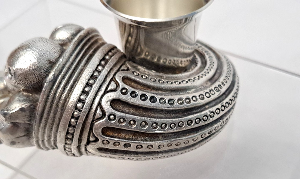 Antique Reed & Barton 263 Silver Plated Small Cornucopia Candlestick Holder EUC!