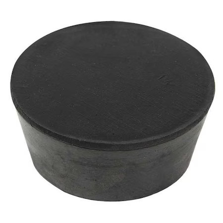 Stopper,  25Mm,  Rubber,  Black, Pk5,  13-004