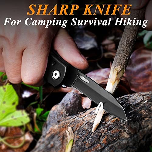 Multi Tool Camping Axe Hatchet 11-in-1 Multitool Camping Gear Survival Black