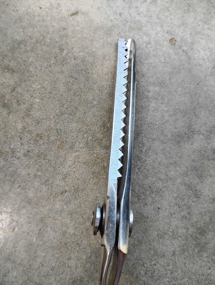 Wiss Pinking Shears Sscissors Zigzag Pattern Model AA