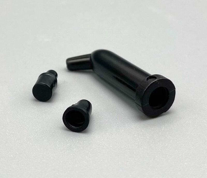 100Pcs Dental Composite Resin Capsules Tubes Plug Gun Applicator Delivery Empty