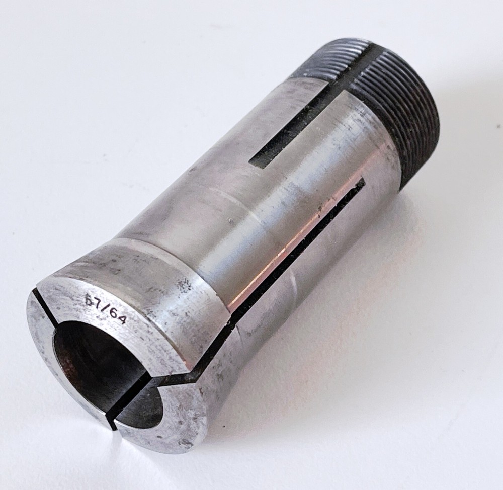 57/64" MSC 5C Round Collet External & Internal Threads .890625"