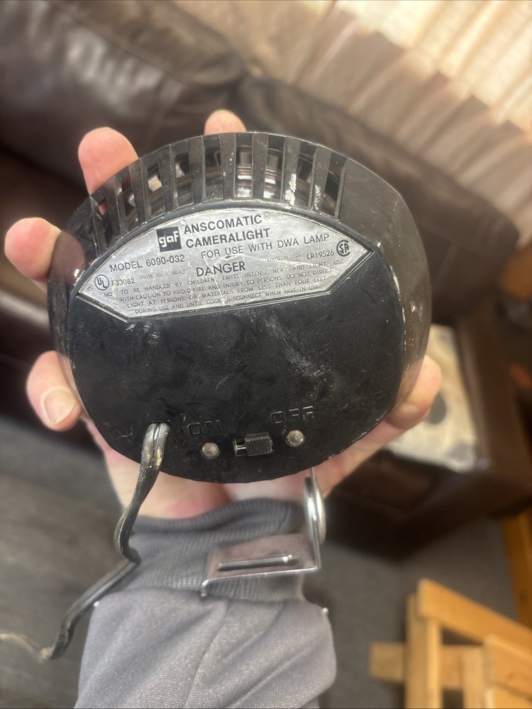 GAF Anscomatic Camera Light cameralight 6090-032
